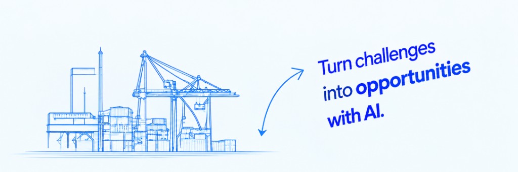 Turn challenges into opportunities with AI.
